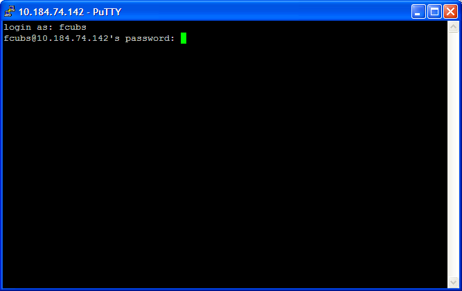 Now, user is ready to perform command line operations.