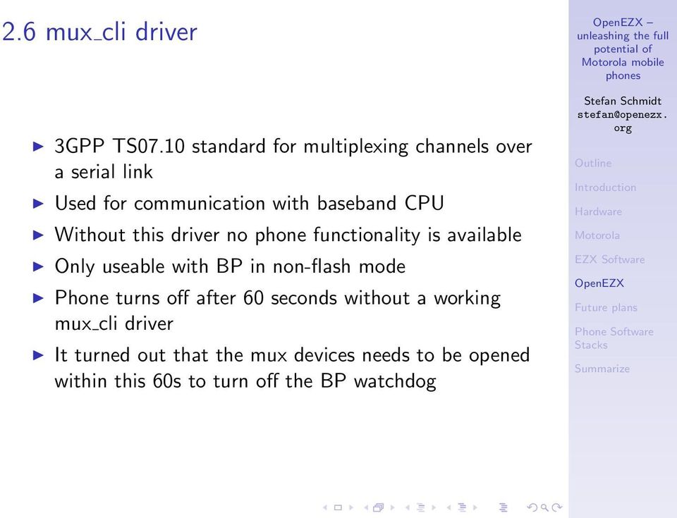 Without this driver no phone functionality is available Only useable with BP in non-flash mode