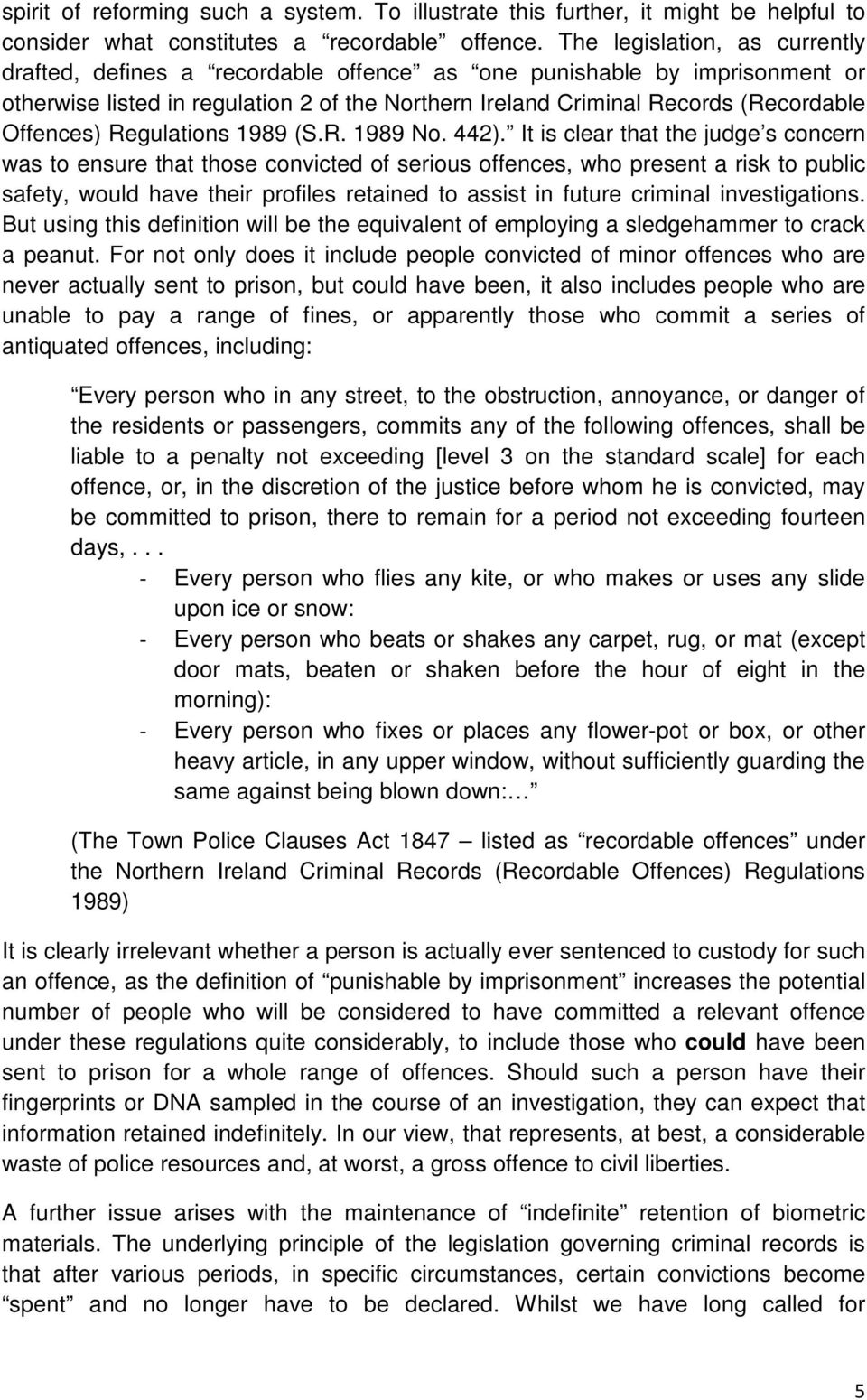 Offences) Regulations 1989 (S.R. 1989 No. 442).