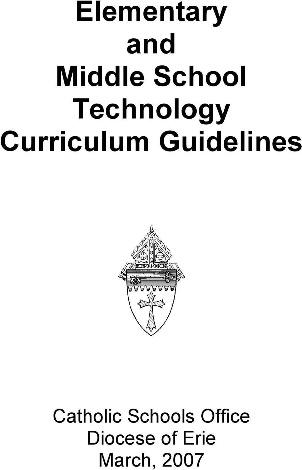 Guidelines Catholic Schools