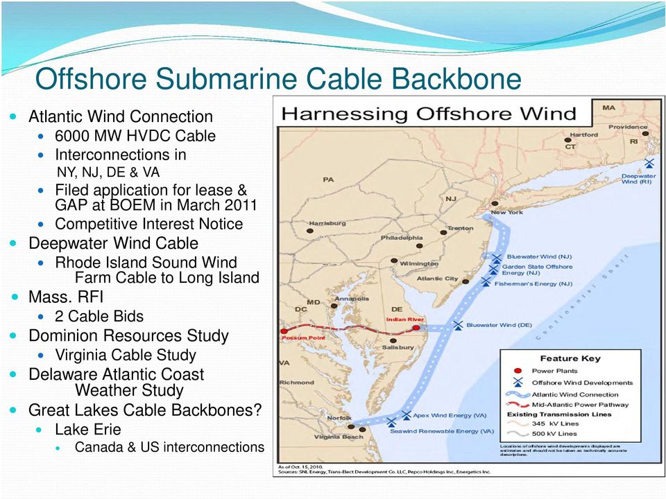 Island Sound Wind Farm Cable to Long Island Mass.