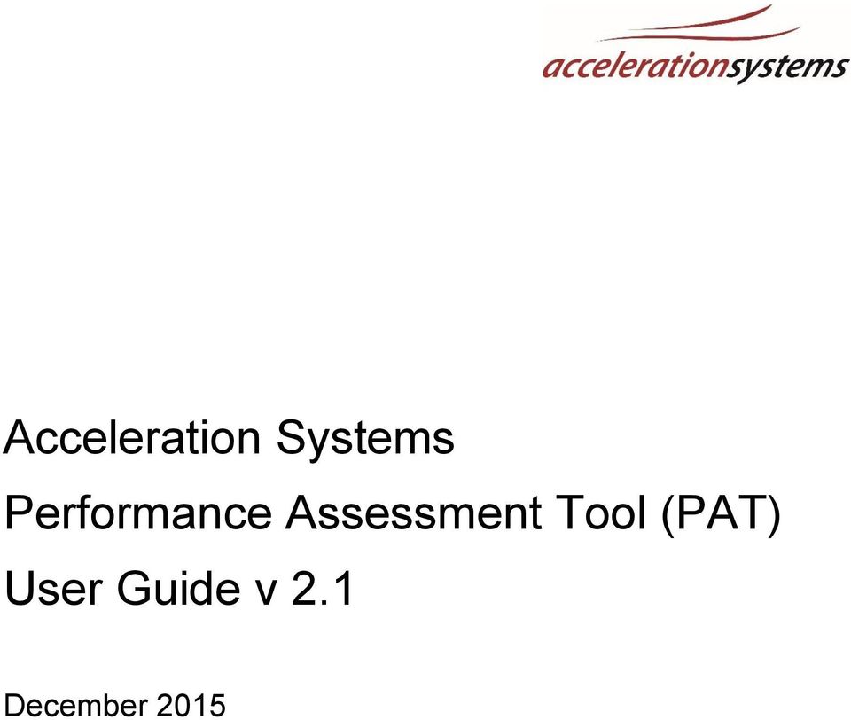 Assessment Tool (PAT)