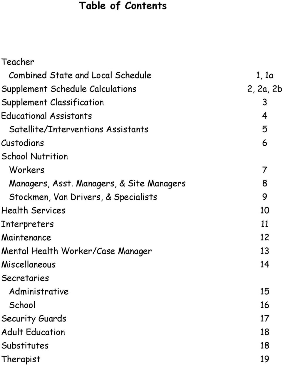 knox county schools. salary schedules - pdf