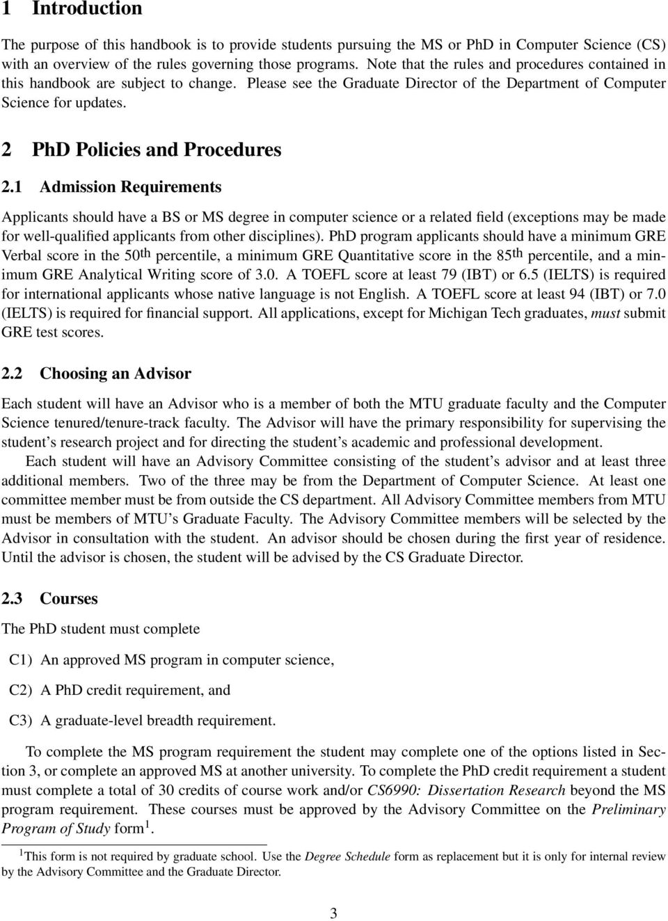2 PhD Policies and Procedures 2.