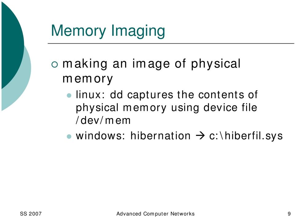 using device file /dev/mem windows: hibernation
