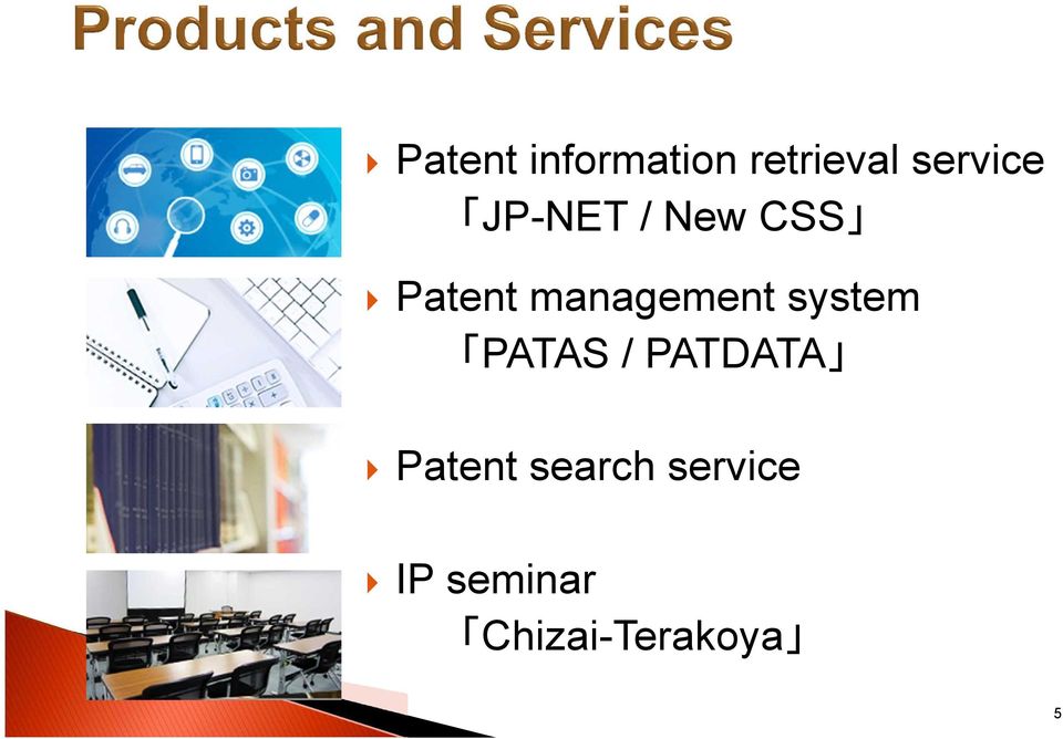 system PATAS / PATDATA Patent search