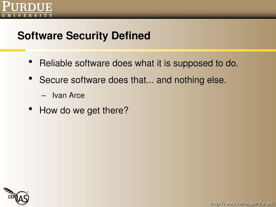 do. Secure software does that.