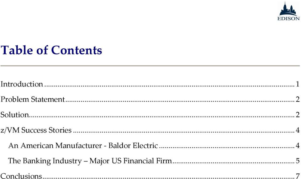 .. 4 An American Manufacturer - Baldor Electric.