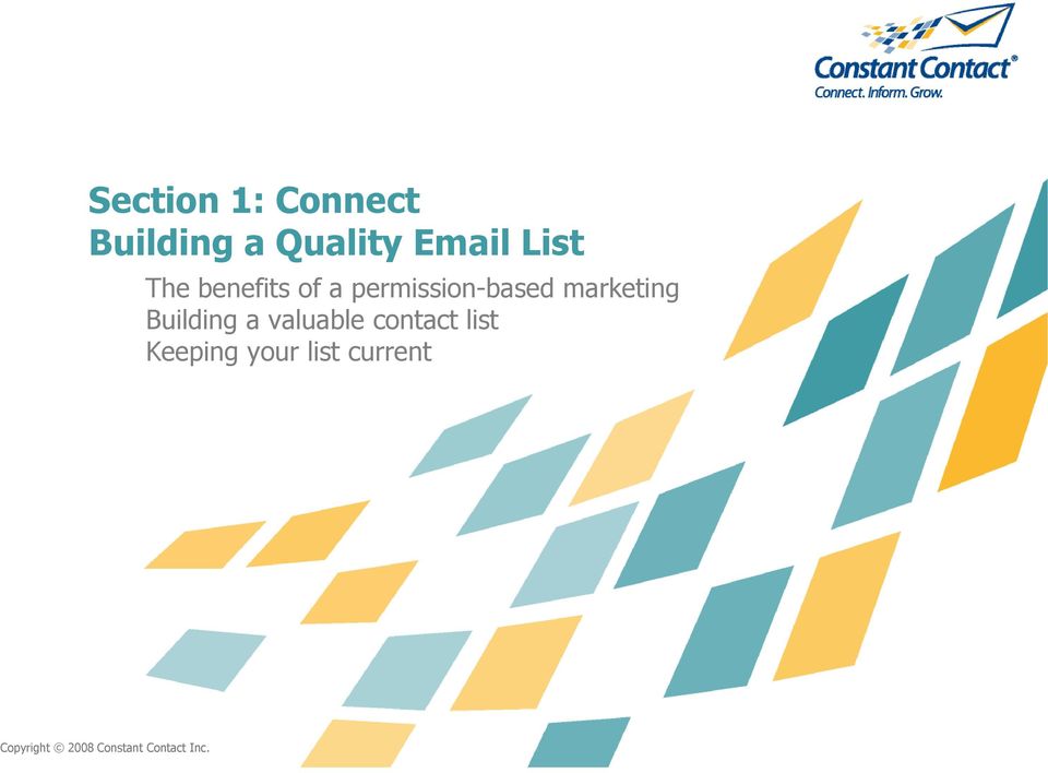 marketing Building a valuable contact list