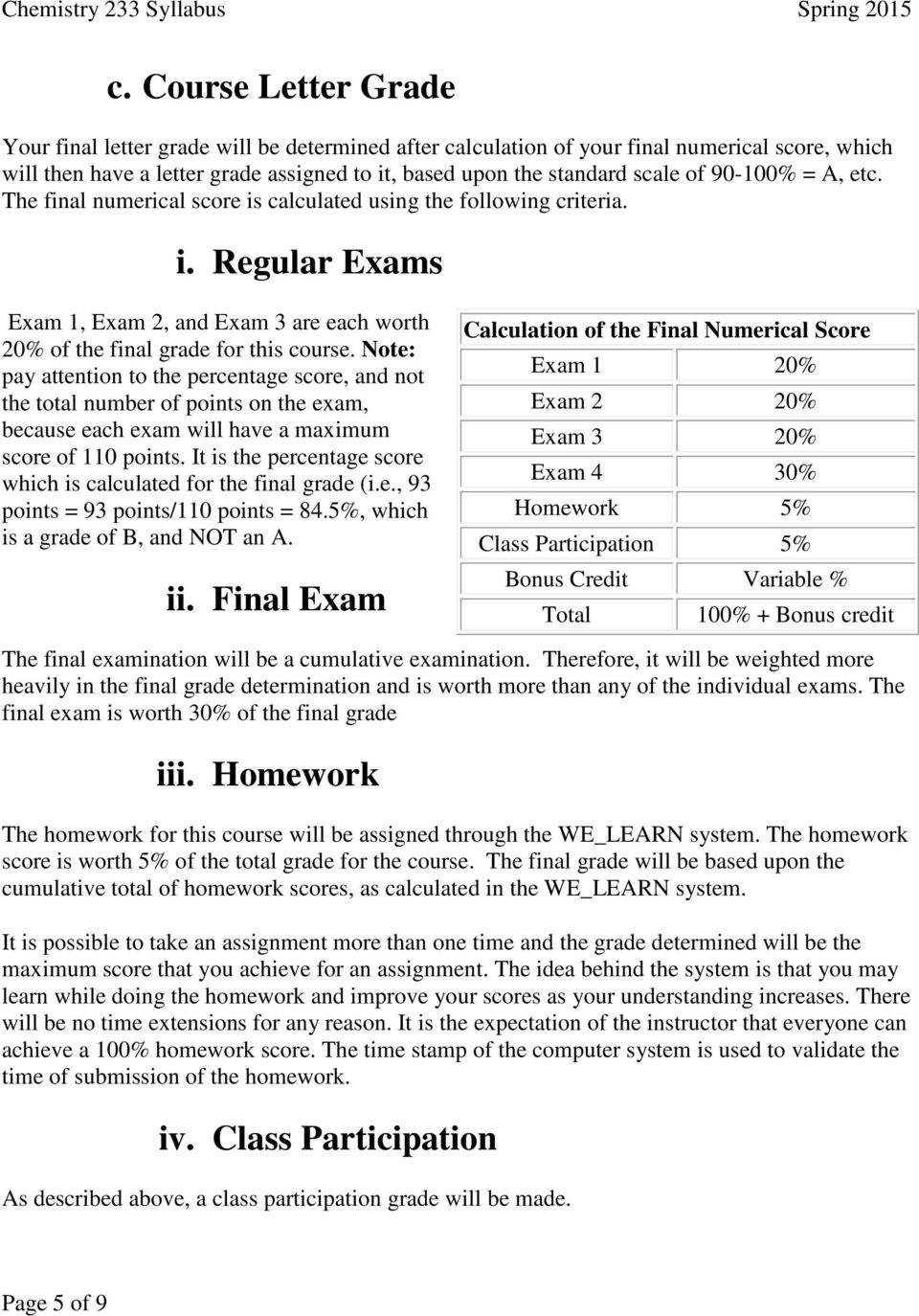 Note: pay attention to the percentage score, and not the total number of points on the exam, because each exam will have a maximum score of 110 points.