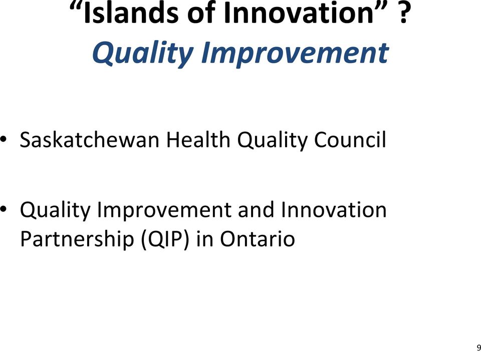 Health Quality Council Quality