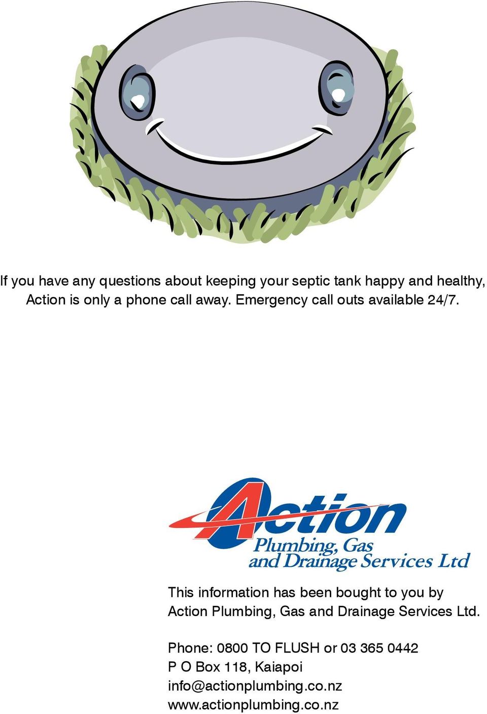 This information has been bought to you by Action Plumbing, Gas and Drainage Services Ltd.