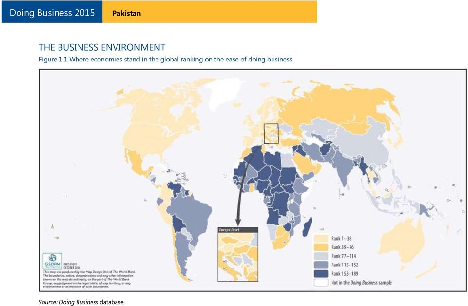 global ranking on the ease of doing