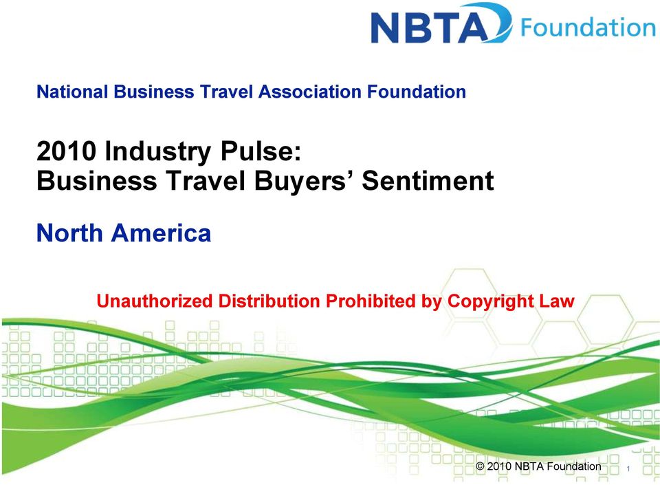 Travel Buyers Sentiment North America