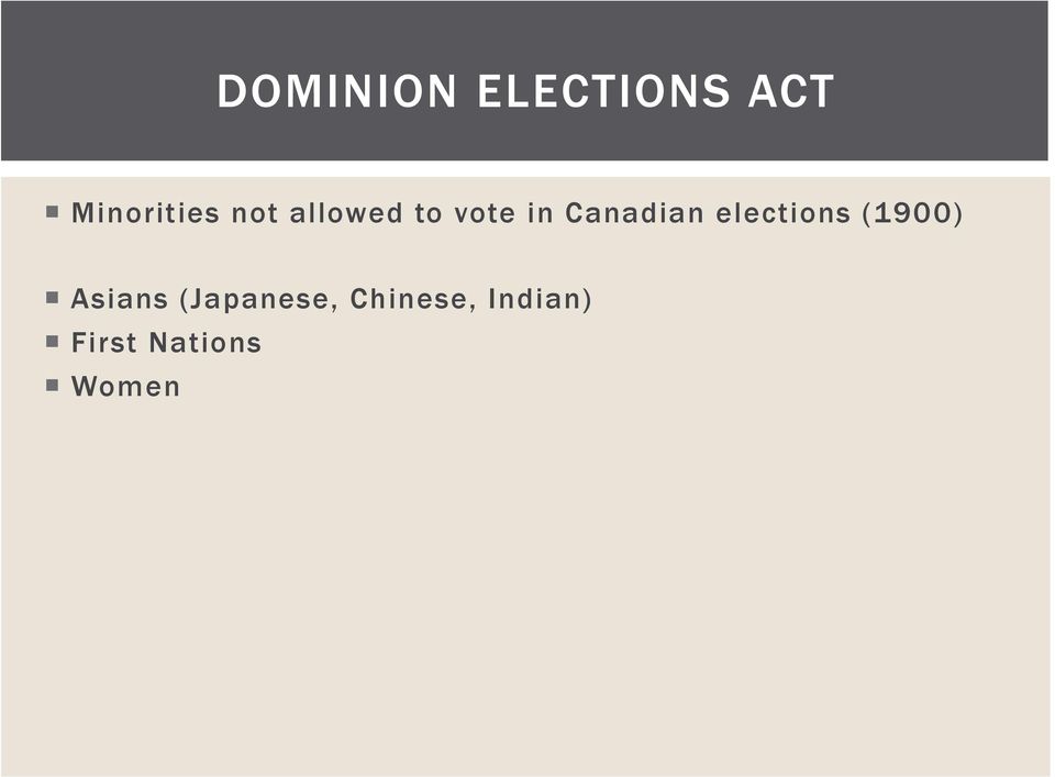 elections (1900) Asians (Japanese,