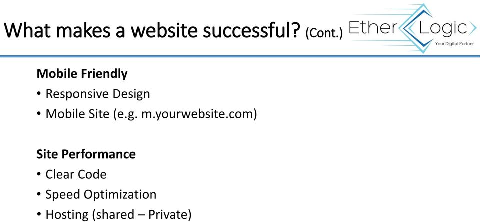Site (e.g. m.yourwebsite.