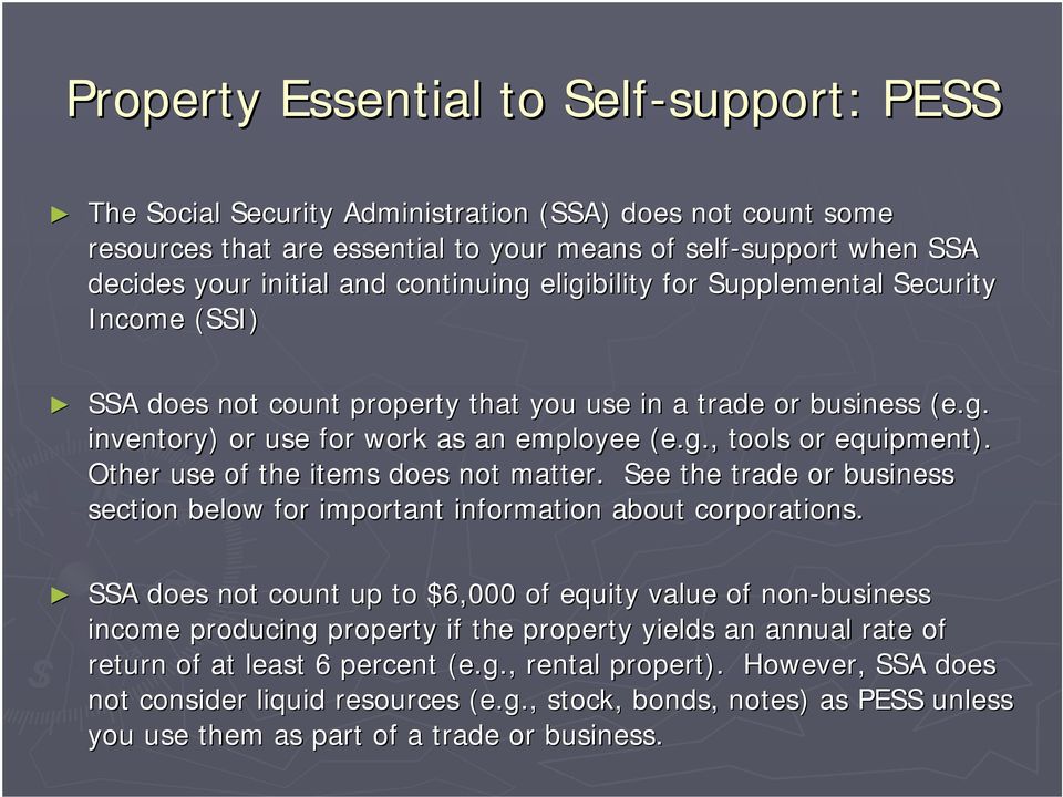 ent). Other use of the items does not matter. See the trade or business ss section below for important information about corporations.