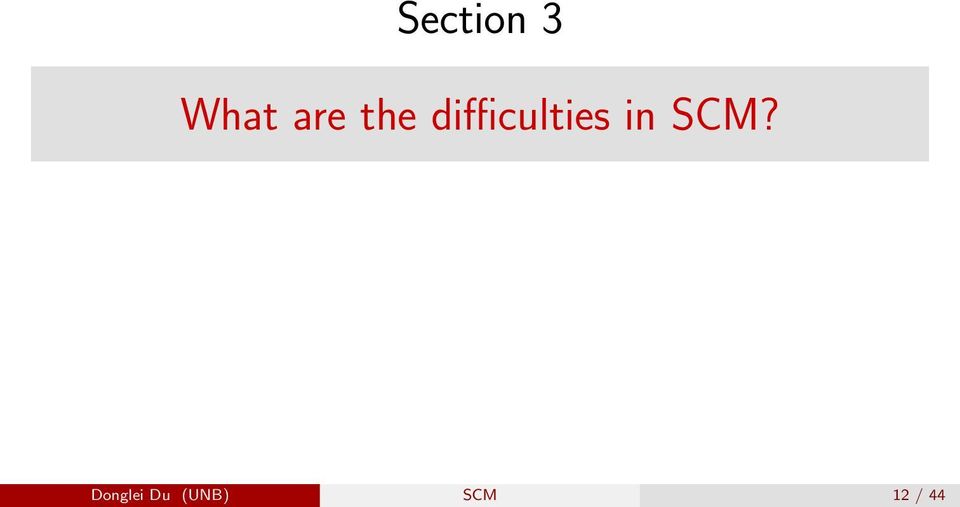 difficulties in
