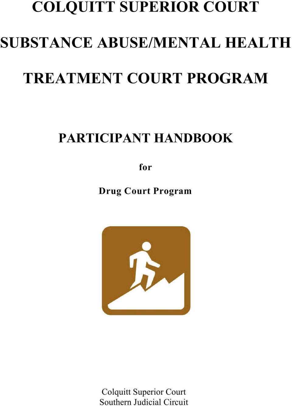 PROGRAM PARTICIPANT HANDBOOK for Drug