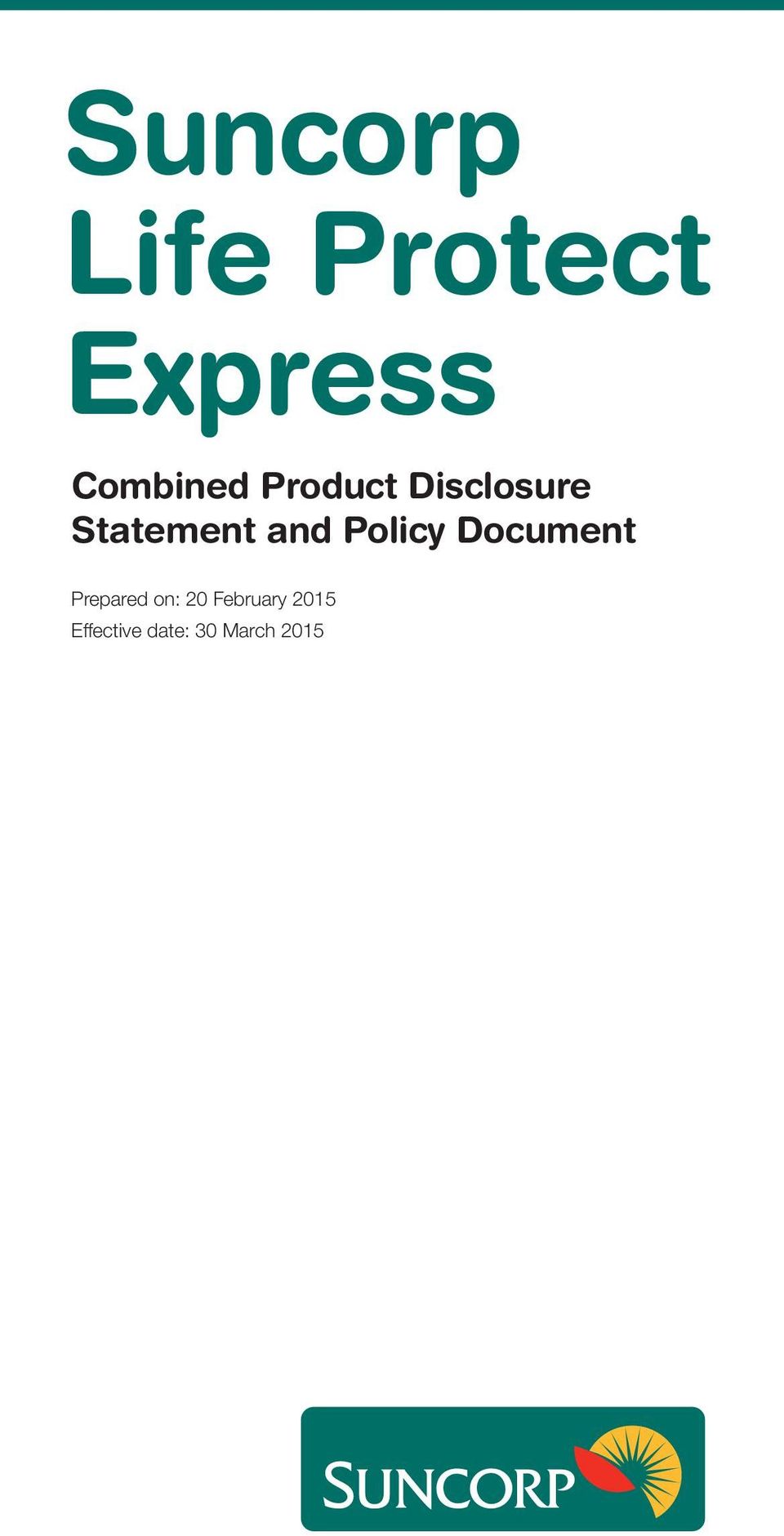 Statement and Policy Document