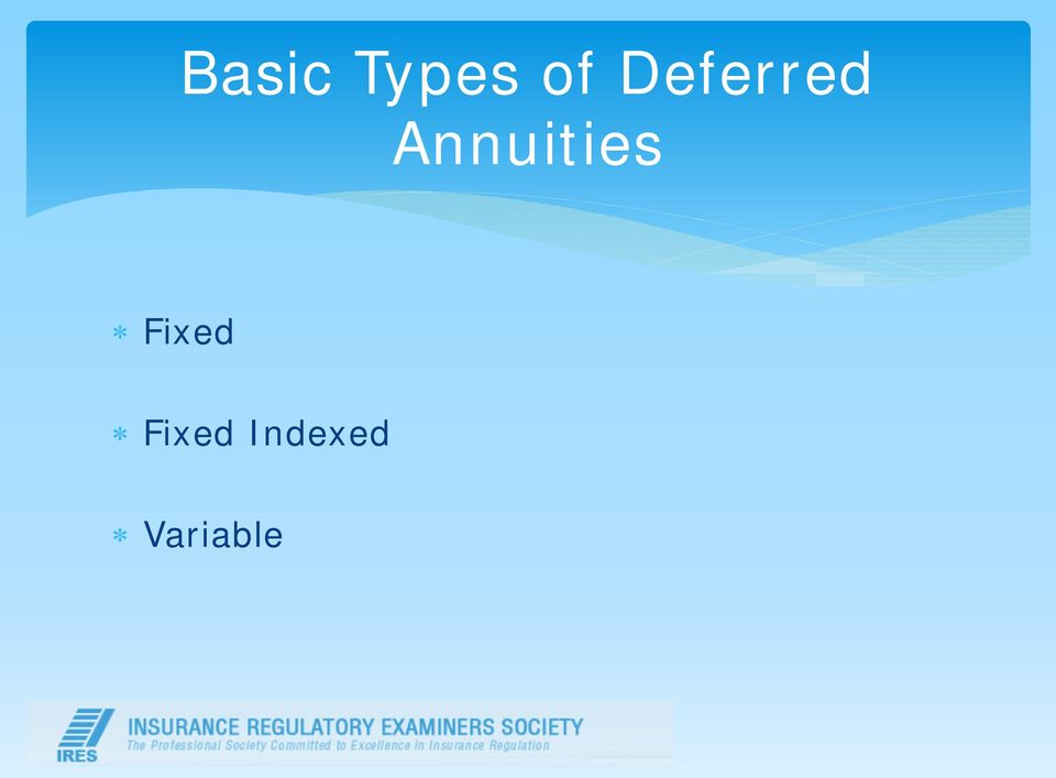 Annuities Fixed