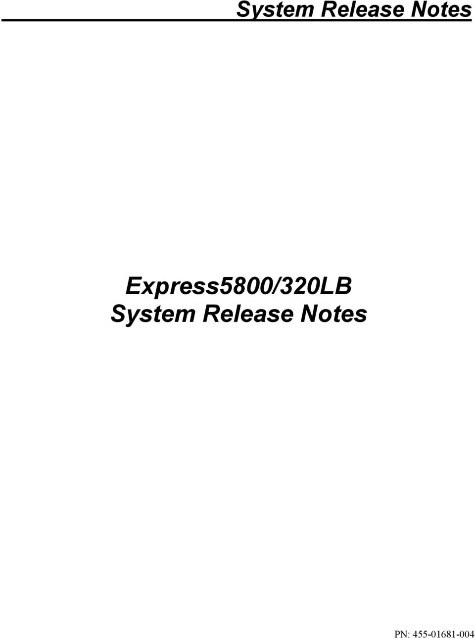 Express5800/320LB  
