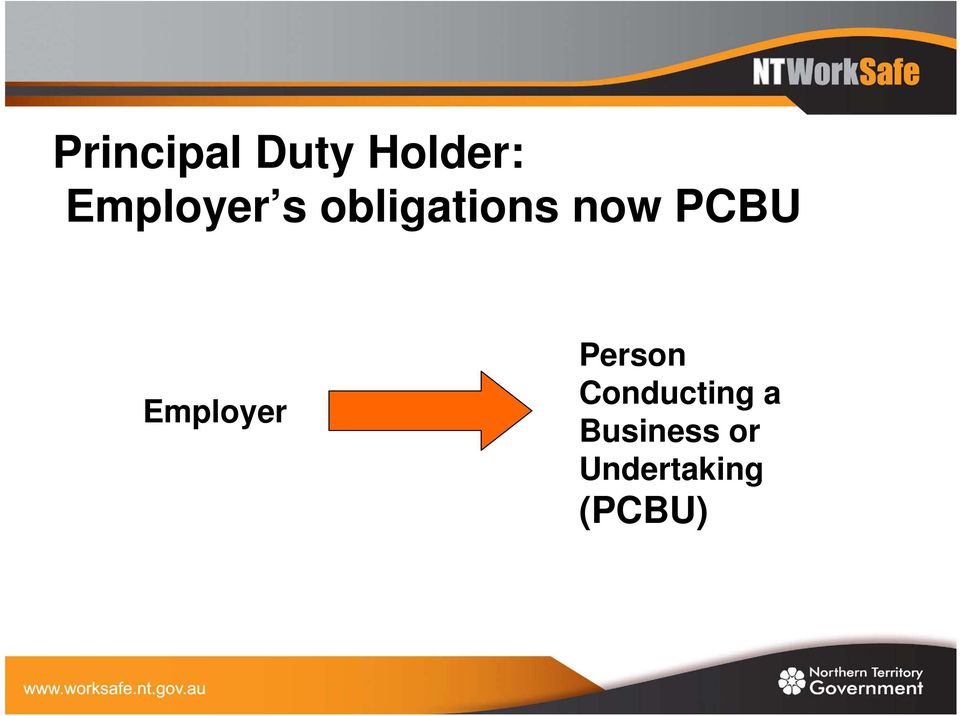 PCBU Employer Person
