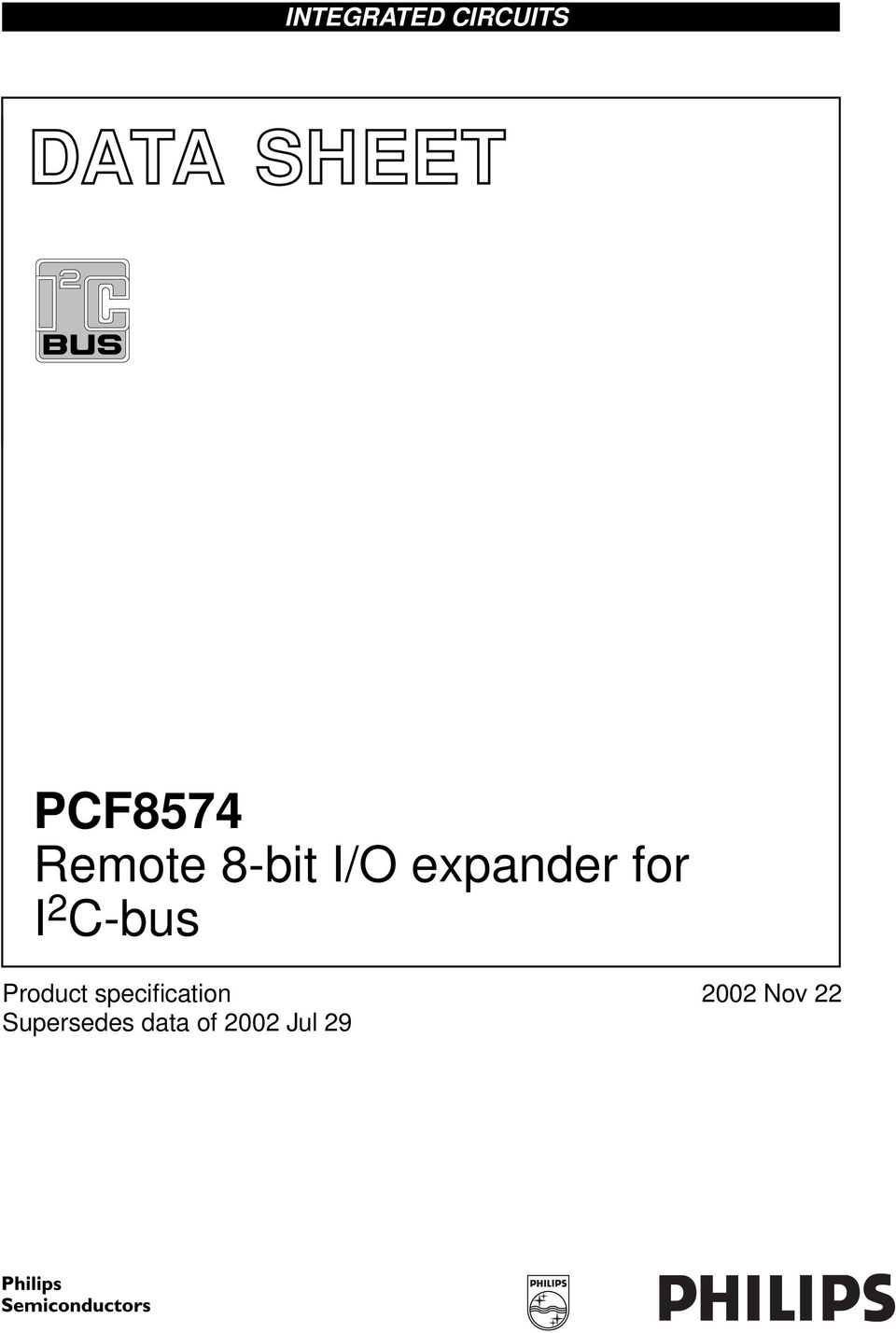 expander for I 2 C-bus