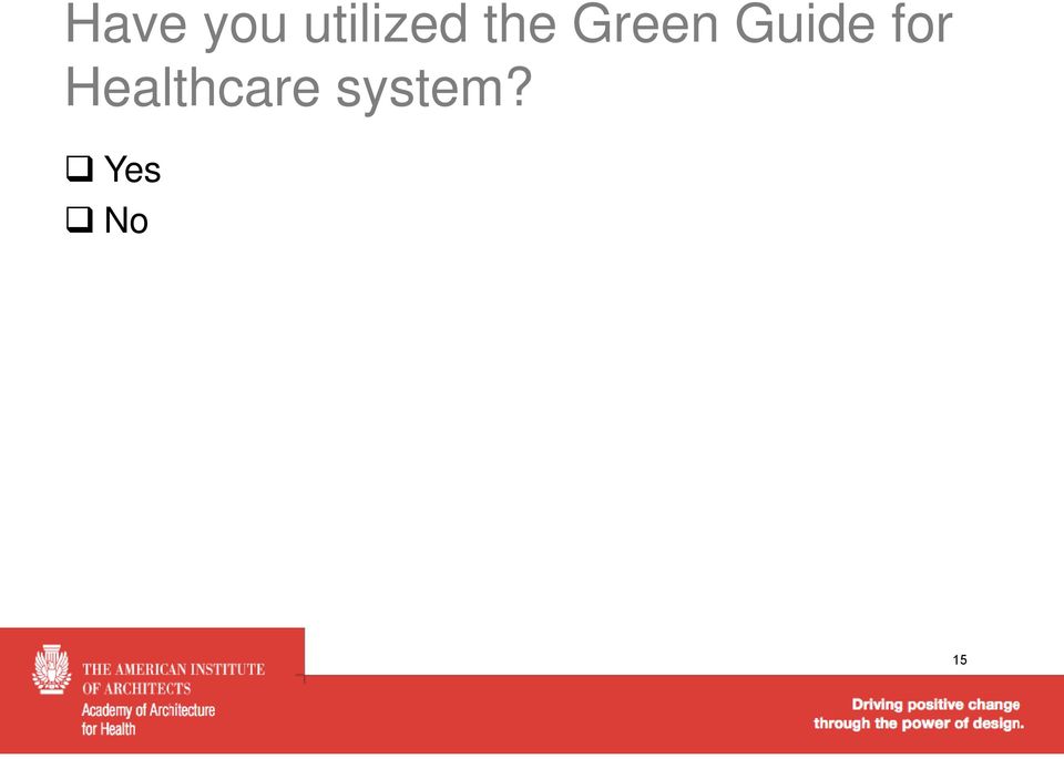 Green Guide for