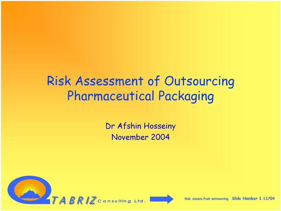 Packaging Dr Afshin