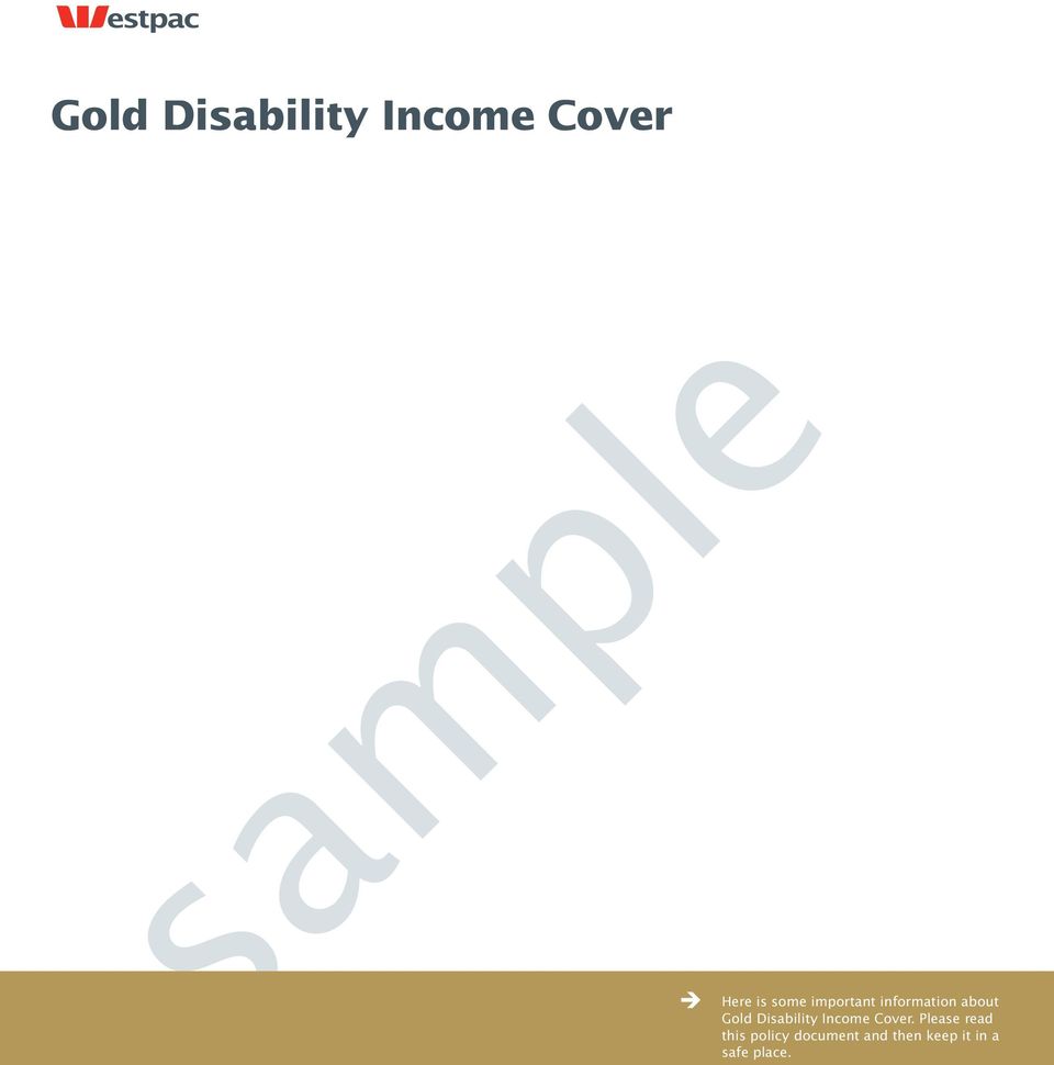 Disability Income Cover.