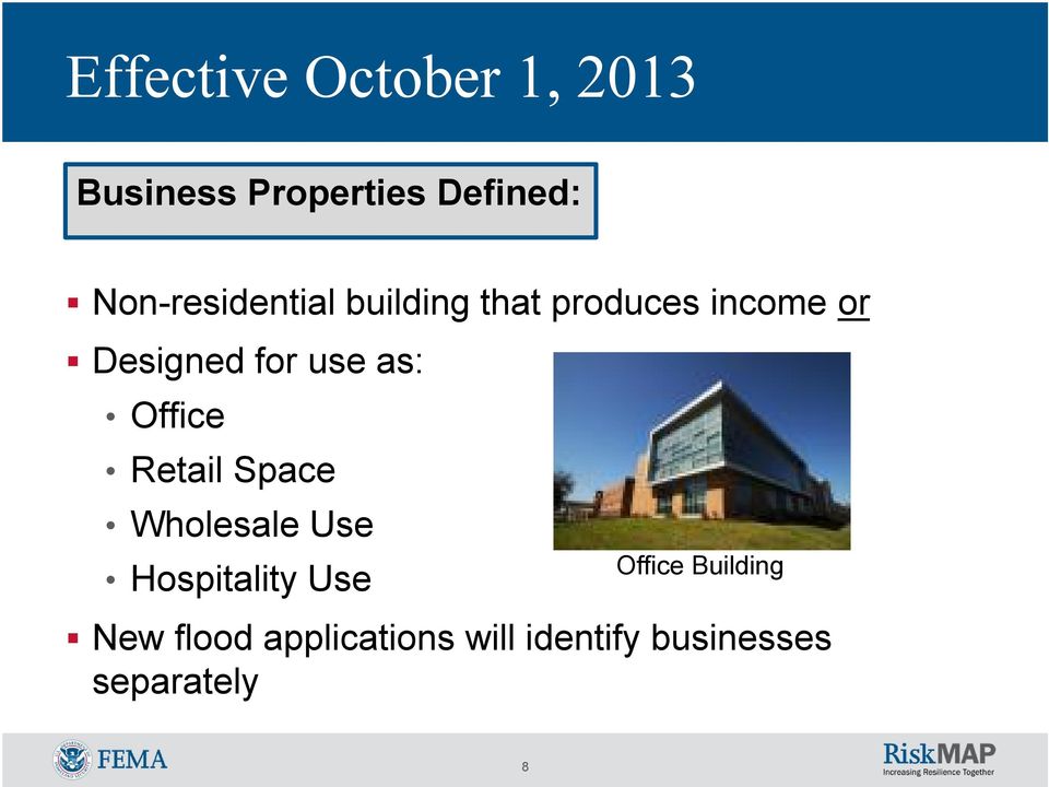 use as: Office Retail Space Wholesale Use Hospitality Use