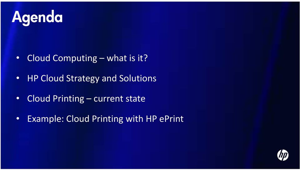 Cloud Printing current state