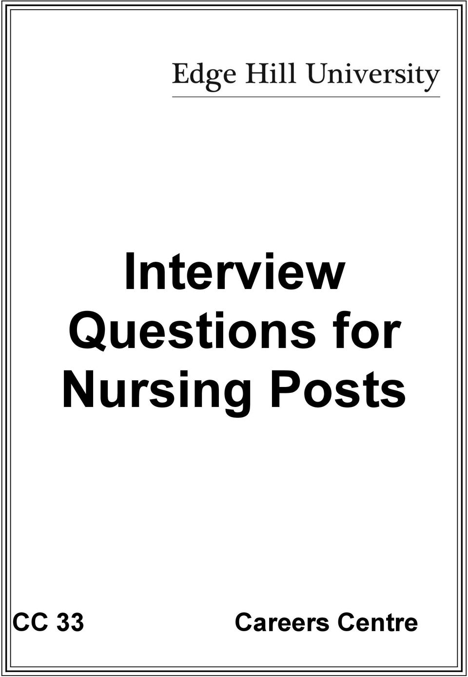 Nursing Posts