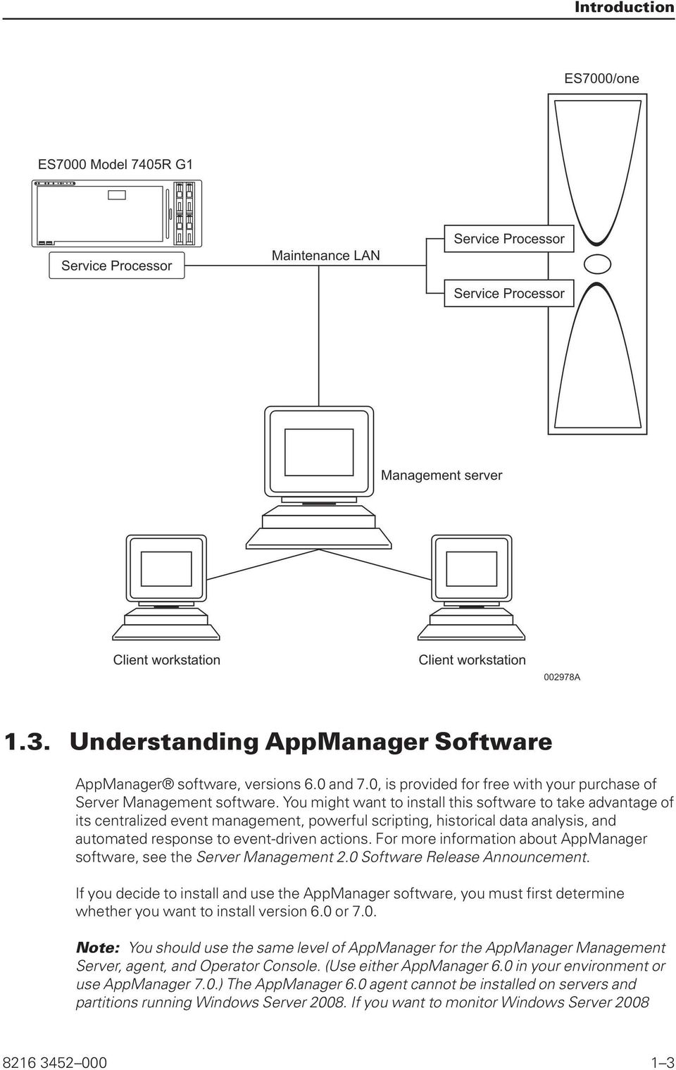 For more information about AppManager software, see the Server Management 2.0 Software Release Announcement.