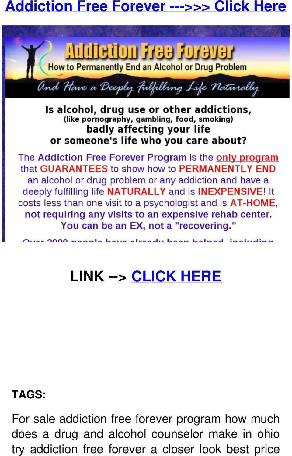 program how much does a drug and alcohol counselor