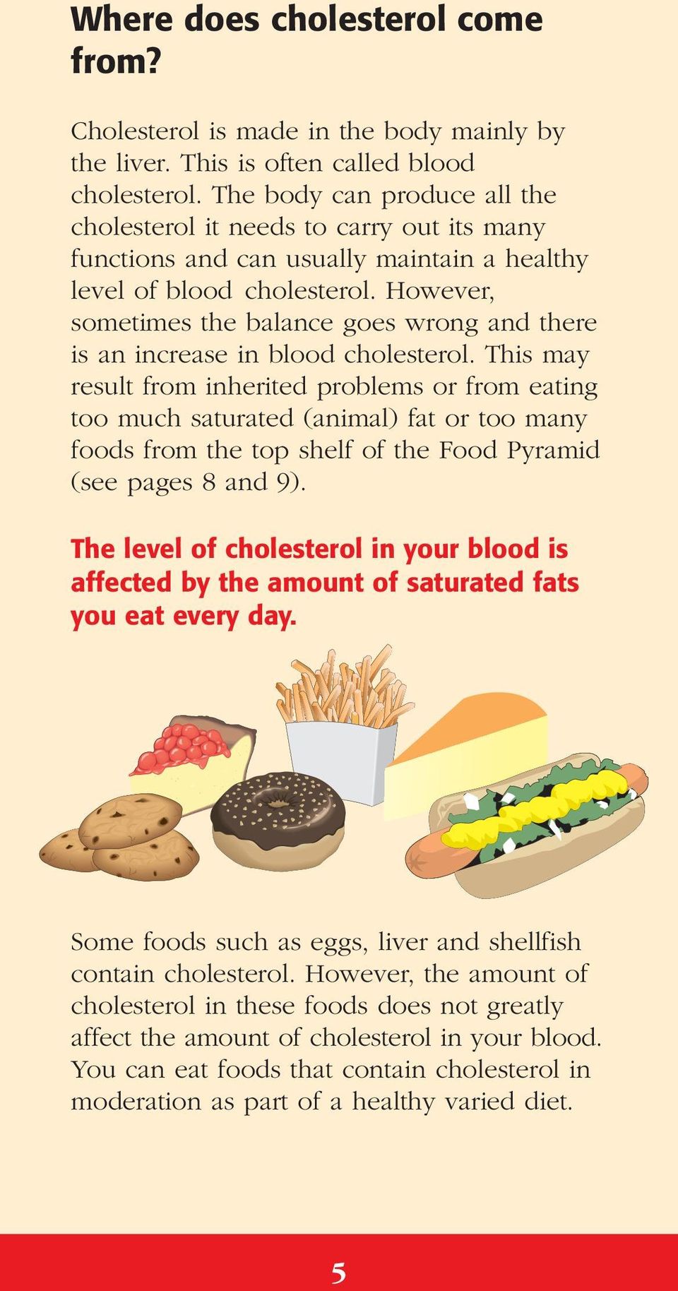 However, sometimes the balance goes wrong and there is an increase in blood cholesterol.