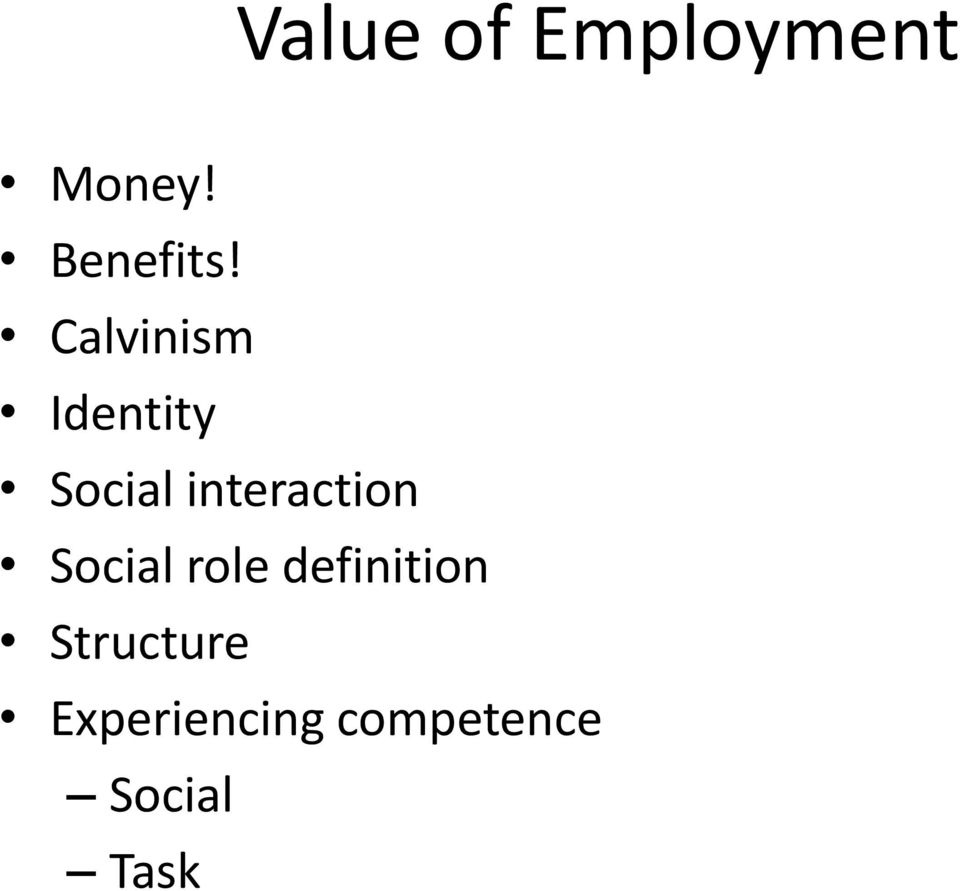 interaction Social role definition
