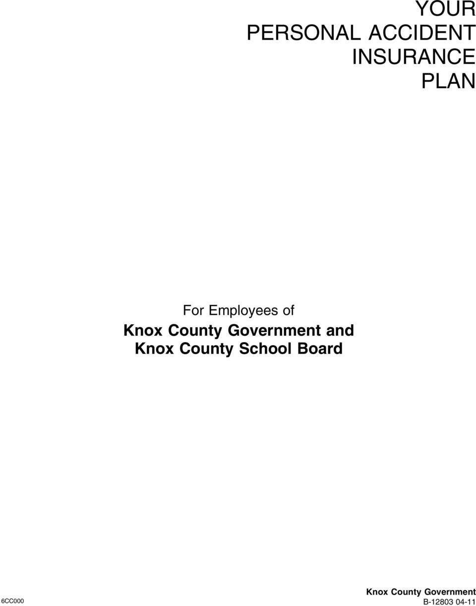 Government and Knox County School
