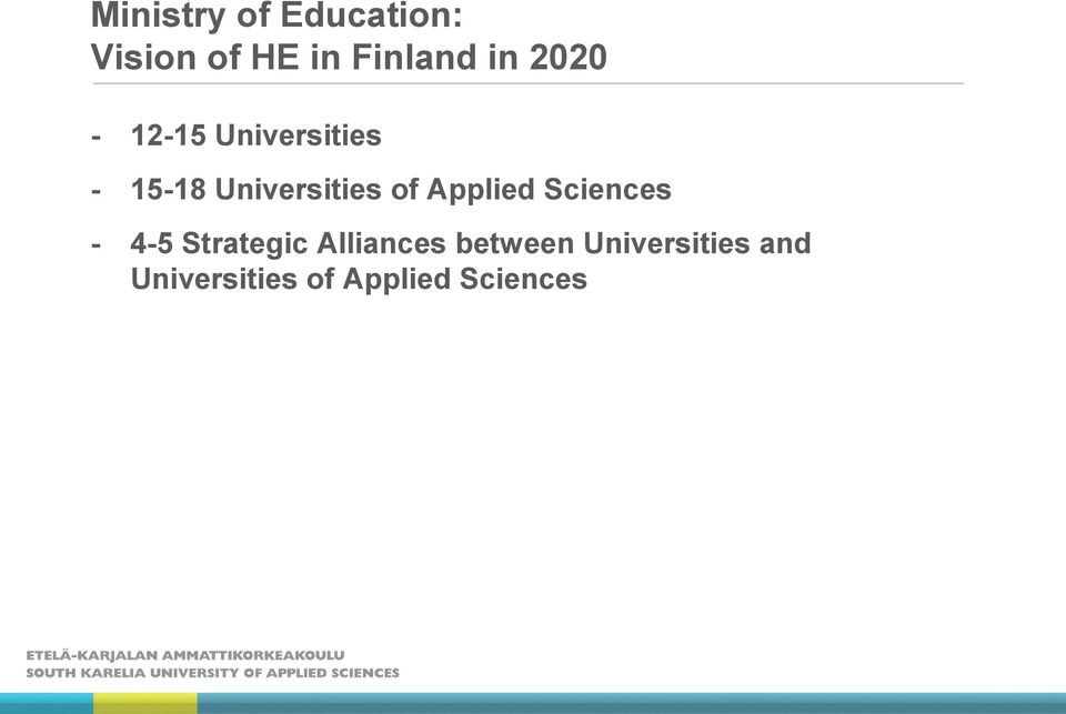Applied Sciences - 4-5 Strategic Alliances