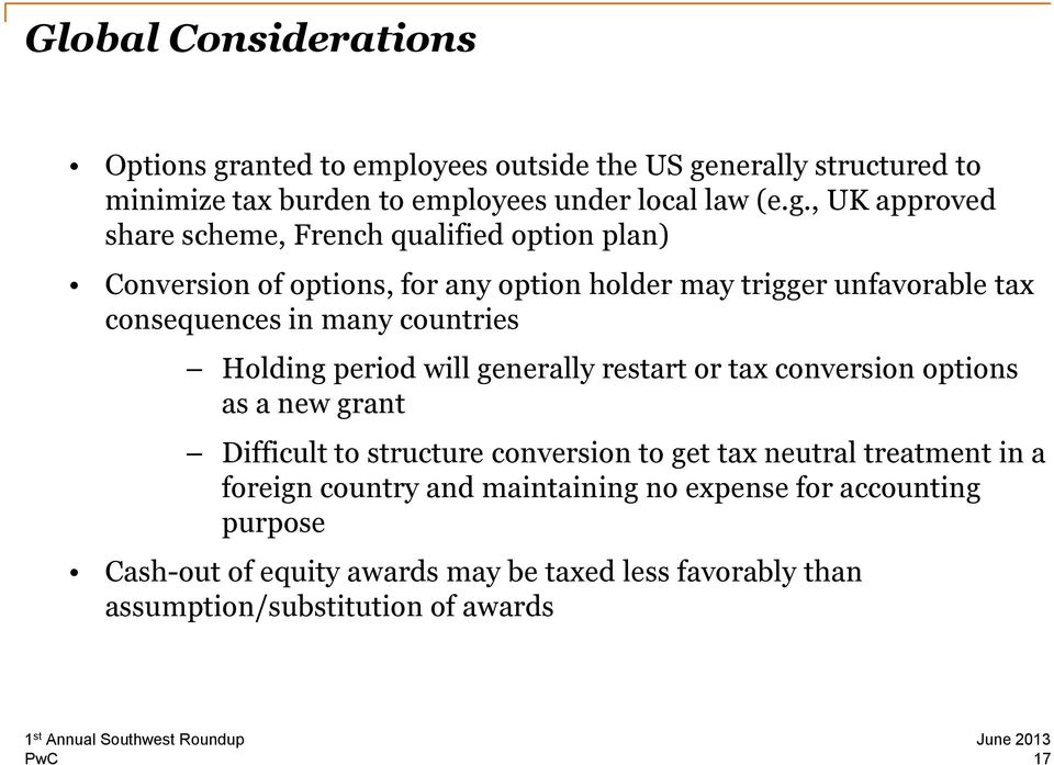 nerally structured to minimize tax burden to employees under local law (e.g.