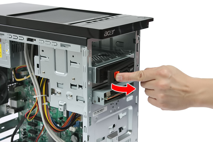 Removing the Removable HDD 1.