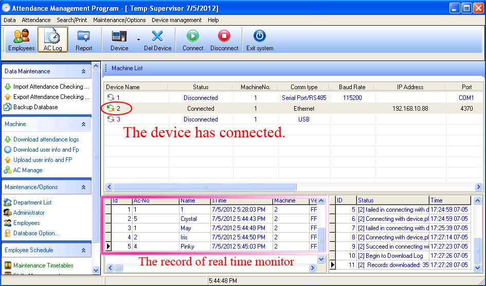 zkteco attendance management software download windows 10