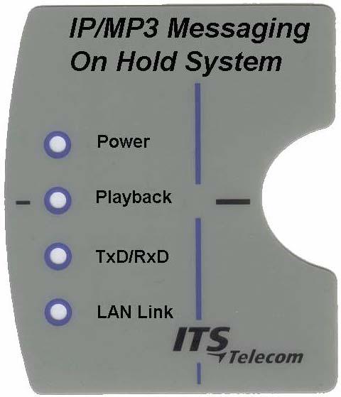 IP/MP3 Messaging On-Hold System NEW ITS Telecom MusicTel-Net 