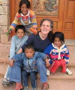House for orphans Many children in Peru live in difficult conditions.