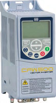 WEG CFW500A04P3S2NB20C2H00 230V 1.1KW Inverter Drive & CFW500-IOS 