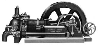 CHAPTER 1 n Founding of Yamaoka Hatsudoki Kosakusho 1912-1931 A suction gas engine (40 hp) At that time, Osaka was rapidly modernizing and the installing of basic infrastructure was proceeding at a
