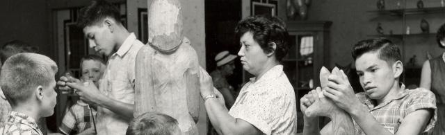 52 Bonnie J. Krause Passing on the Ancestors Tradition: Amanda Crowe, Woodcarver and Teacher By Bonnie J.