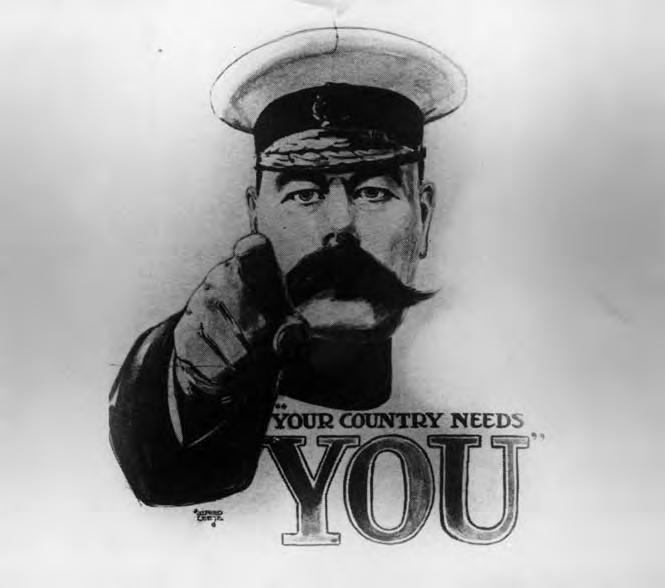 BEHAVIOURISM AND MEDIA EFFECTS 11 Figure 2.2 WW1 British propaganda (Lord Kitchener) society is able to affect human behaviour and action, stirring patriotism in people.