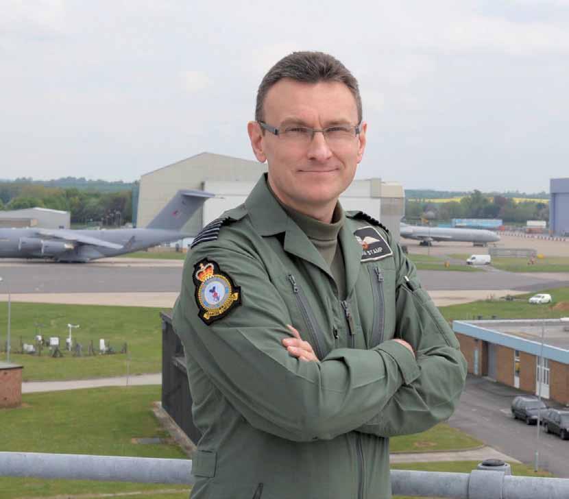 Brize News FROM THE STATION COMMANDER Gp Capt Dom Stamp I put pen to paper for the first time as your Station Commander, conscious of the enormous honour and responsibility that I have been given.